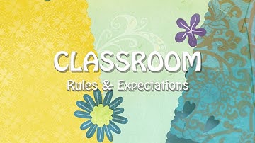 CLASSROOM RULES & EXPECTATIONS RHLSD / PBIS SUMMER PROGRAM