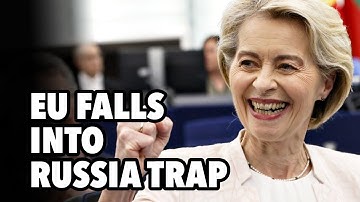 EU crosses RUBICON, permanent asset FREEZE. Falls into Russia