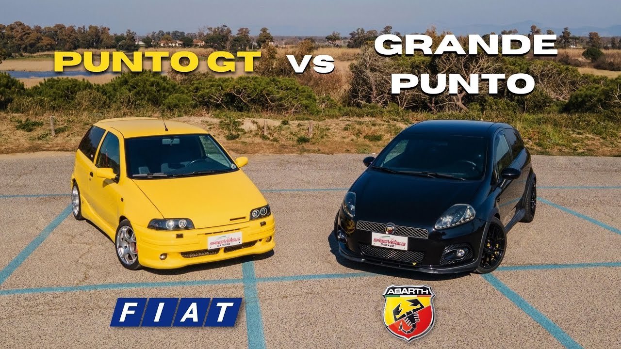 Punto GT vs Grande Punto Abarth Speed Versus Garage S1 E04 YouTube