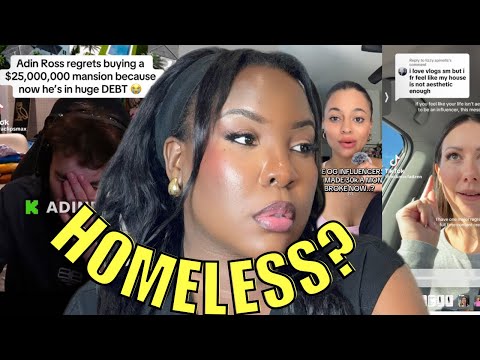 Influencer LOSE Mansions. Why influencers buy mansions and the financial strain that happens after.