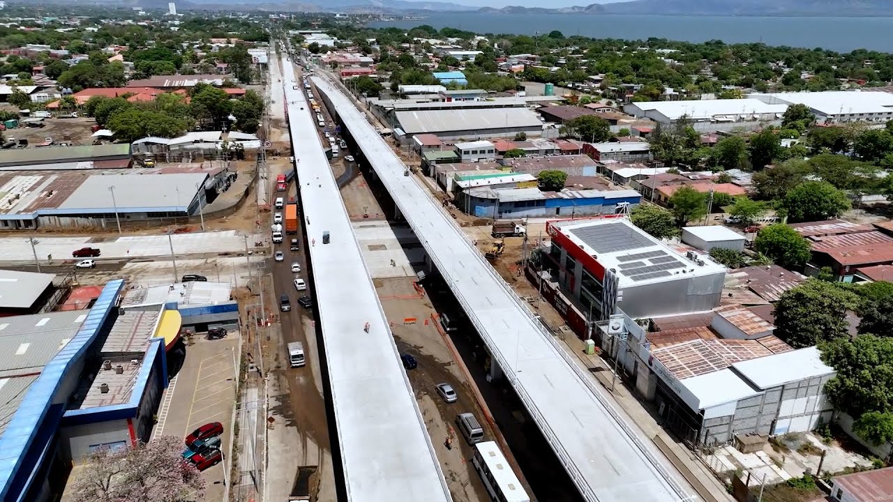 Cinco entradas a Managua conectadas por nuevo paso a desnivel Julio Buitrago