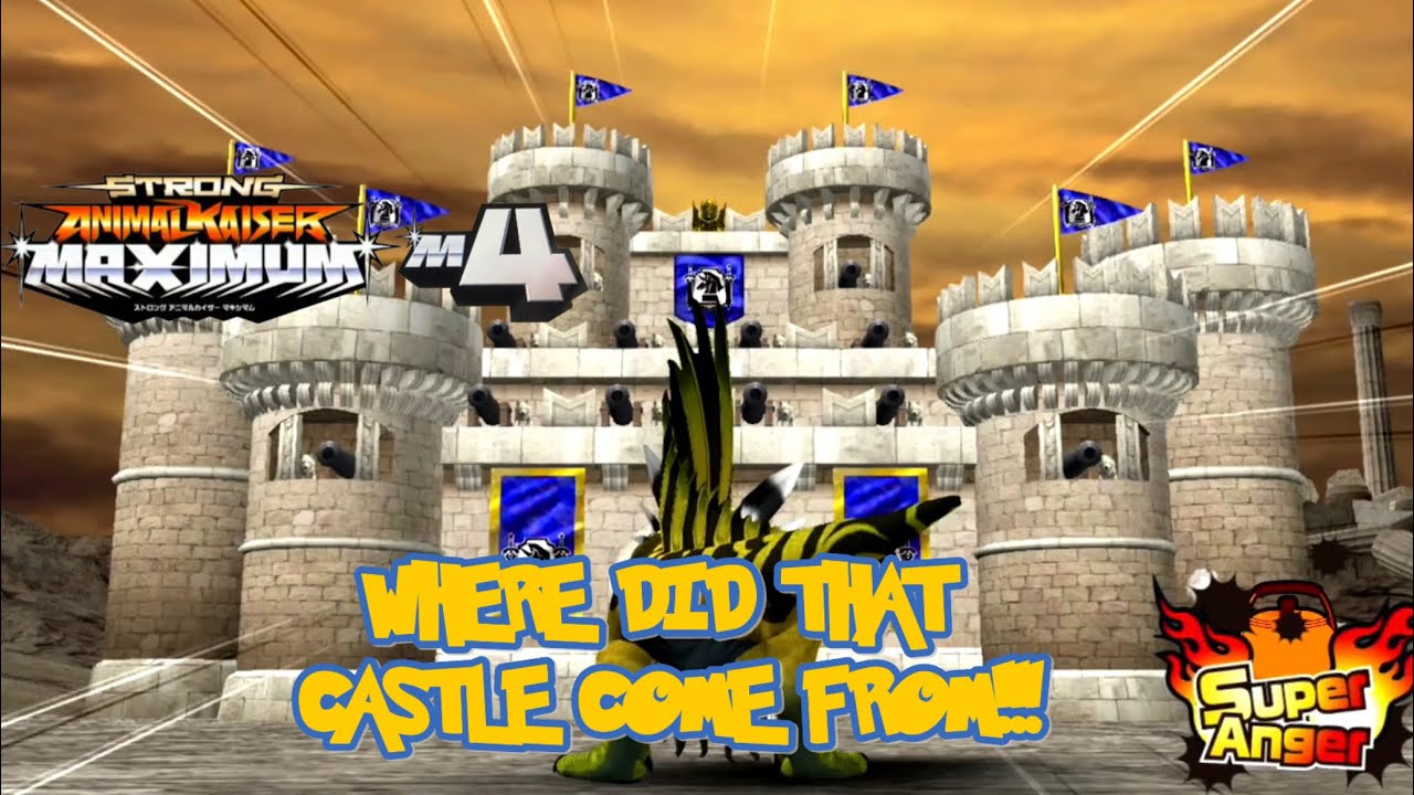 *GAK V2 WHITE KNIGHTS VS SAKM 2 DINOSAURS!!!* Strong Animal Kaiser Maximum 4!!!