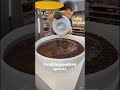 Turning 10,000 coffee beans into a masterpiece! 😍 #shorts