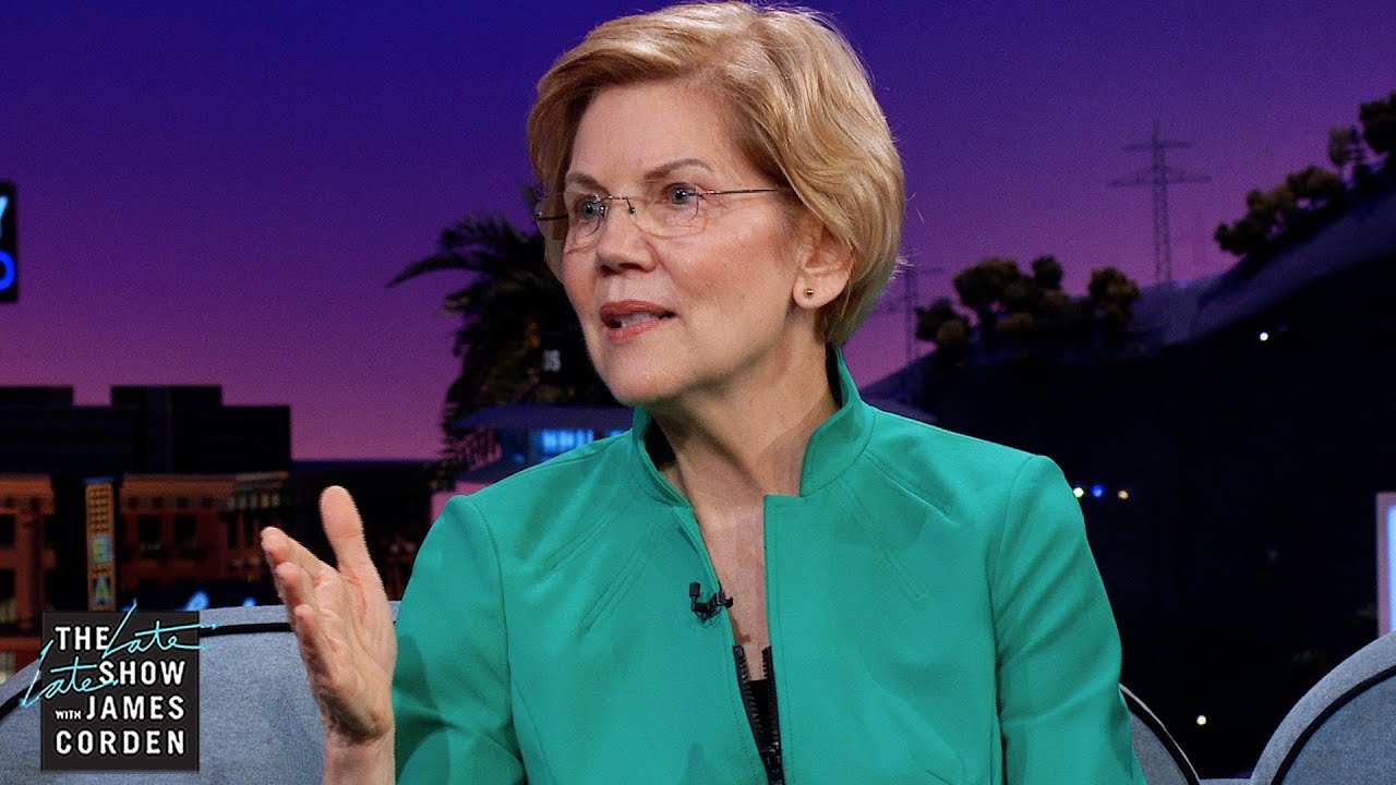 Elizabeth Warren Reacts to Fellow Democratic Presidential Candidates