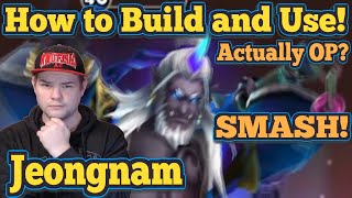 Actually OP?! Jeongnam (Water Dokkaebi Lord) How To build And Use! - Summoners War