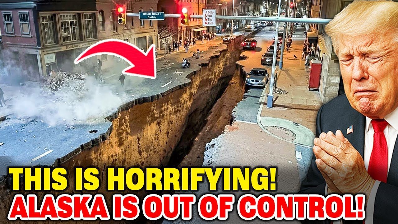 Кадры землетрясения магнитудой 6,0 на Аляске показывают последствия, которых никто не ожидал.