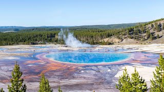 Our Road Trip - Yellowstone NP: Grand Prismatic Spring (Updated Version)