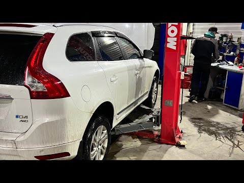 Замена масла в акпп Volvo Xc60 Aisin tf-80sc