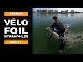 Jai test lhydrofoiler manta 5 un vlo lectrique  sur foil