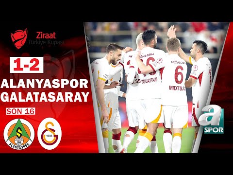 Alanyaspor 1-2 Galatasaray MAÇ ÖZETİ (Ziraat Türkiye Kupası Son 16 Turu) 17.01.2023