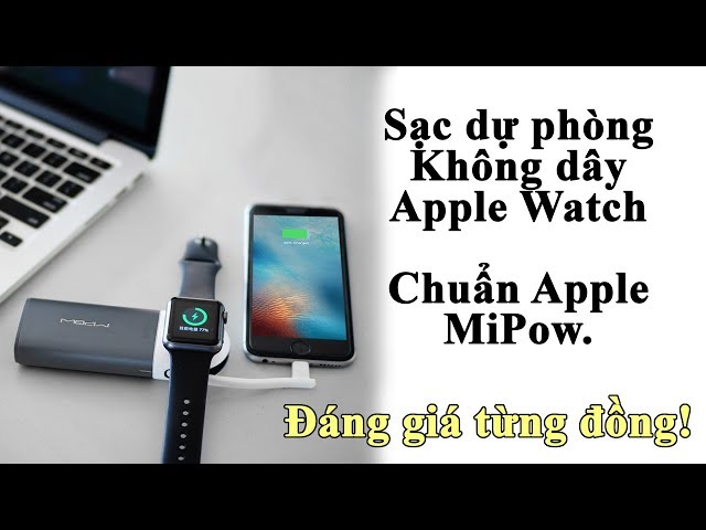 V Channel | Giới thiệu | Sạc không dây chuẩn Apple | MiPow Power XCube và MiPow Power Tube 6000