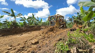 Plantation Road Improvement Strategy Using D6R XL Bulldozer