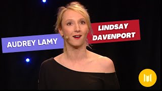 Audrey Lamy - Lindsay Davenport (sketch)