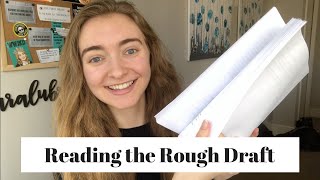 Reading the Rough Draft // Writing Vlog and Final Thoughts