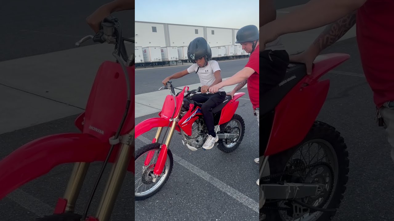 IS HE READY FOR THE CRF150RB Shorts