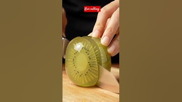 Cutting glass ASMR video kiwi 🥝 fruit #ai #asmr #viralshort #trending  #satisfying #viral #shorts