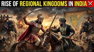Rise of Regional Kingdoms in India ⚔️ | Vijayanagar vs Bahmani | Deccan Sultanates Explained