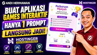 Cara Membuat Aplikasi Games Interaktif Tanpa Coding dengan AI Hostinger Horizons screenshot 3