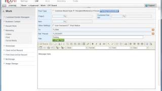 GW - How to use the Work Board - Ecount ERP