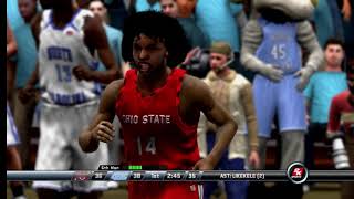 Ohio State Buckeyes vs North Carolina Tar Heels - College Hoops NCAA 2K8 Updated for 2022-23 Season