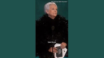 Colin Farrell was spreading love — and COVID — to Jamie Lee Curtis. 🤭 (🎥: 31st Annual SAG Awards®)