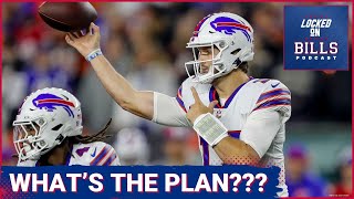 What is the Buffalo Bills plan for Josh Allen and the offense in 2024 under Joe Brady?