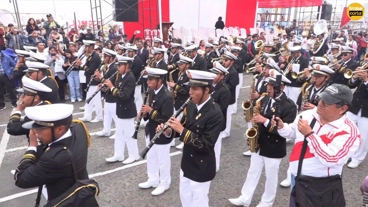 Arequipa. En vivo. Desfile cívico militar en Mollendo - Islay por Fiestas Patrias 2025