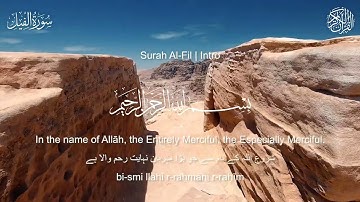 Surah Al-Fil (The Elephant) | سورة الفيل | Fatih Seferagic | The Serenity Quran