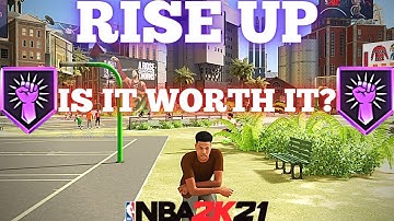 |NBA 2K21 NEXT GEN| IS THE RISE UP BADGE WORTH EQUIPPING?