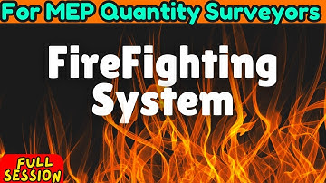 Firefighting System Full Session for MEP Quantity Surveyors #quantitysurveying #managingqs #mep