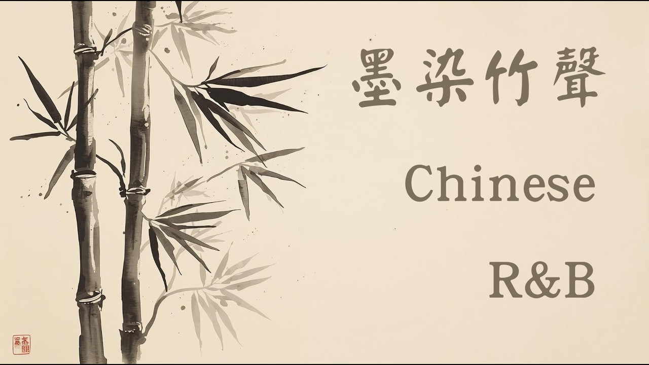 墨染竹聲：如筆觸般絲滑的騷靈樂，洗滌靈魂的東方節奏｜中國風R&B｜chill｜深夜歌單｜
