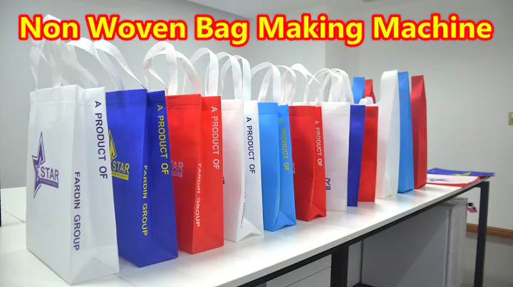 ONL XA700 Non Woven Box Bag Making With Online Handle Attach Machine NEW