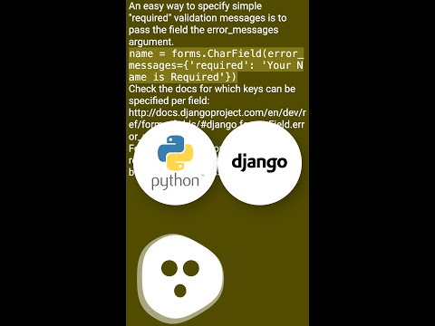 In Django, how