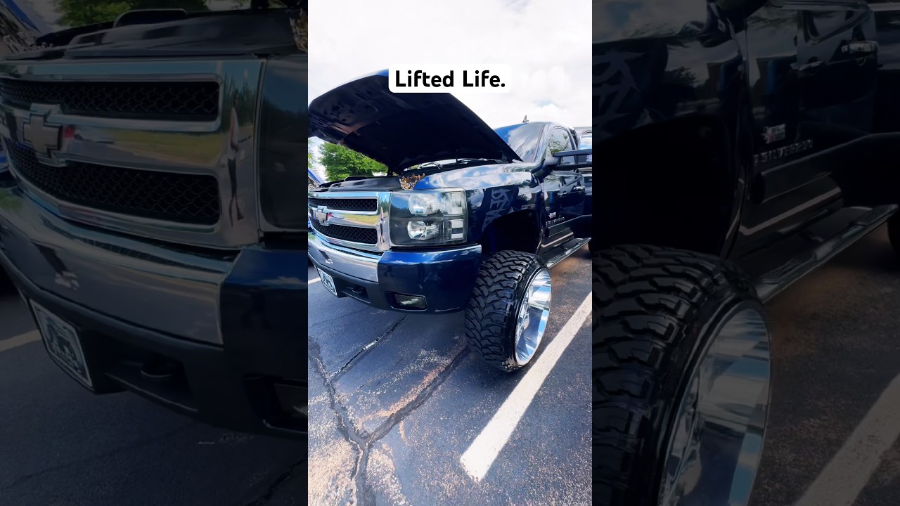 Lifted Chevy Silverado! #liftedtrucks #liftedchevy #silverado