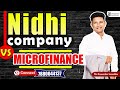 Microfinance vs nidhi company  microfinance  nidhi company  cadeepankar samaddar