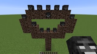what if you create a ROUND WITHER in MINECRAFT