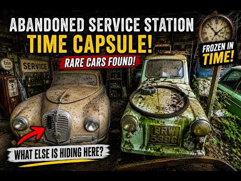 Frozen in Time: Exploring a 1930s Garage Packed with Rare Cars