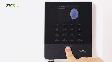 WL20 Time & Attendance Terminal User Guide