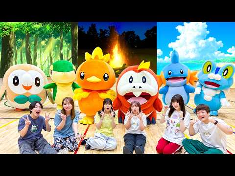 【寸劇】ポケモンたちとおでかけしよう！夏休みといえば海だ！森だ！キャンプファイヤーだ！みんなで仲良くおでかけできるかな？