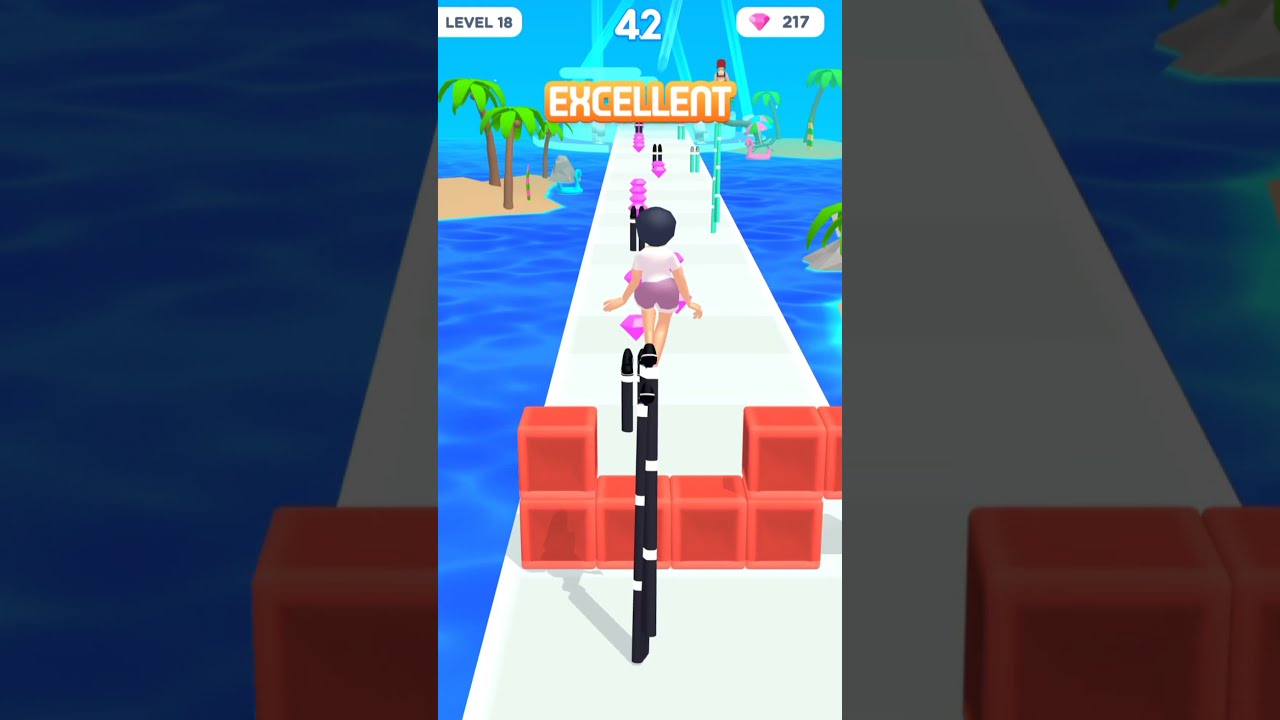 Dancing Race Level-18 | All level Gameplay 