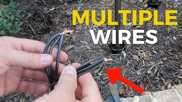 How to Connect Multiple Landscape Lighting Wires