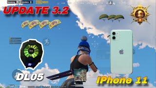 IPhone 11 PUBG Test After New Pubg 3.2 Update With Best Phone Cooler DL05🔥🔥