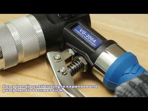 IGeelee Copper Tube Expander Hydraulic Tool Kit 3 8 To 1 1 8 7 Interchangeable Heads