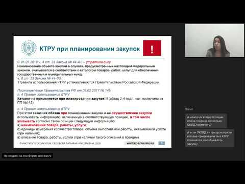 План-график по Закону № 44-ФЗ, Т.Н. Песегова