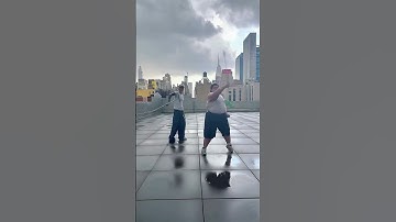 Thumbnail of mgk got the broom with @rawlinsness on a NYC rooftop!  #cliché #clichémgk