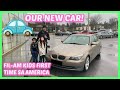 DADDY GOT THE NEW CAR BUT CAN’T DRIVE IT!? (Epic Fail)