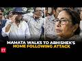 Mamata Banerjee walks to Abhishek Banerjee’s house day after mob attack
