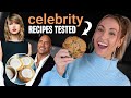 Testing POPULAR CELEBRITY COOKIE RECIPES... were they any good?? *taylor swift, dwayne johnson