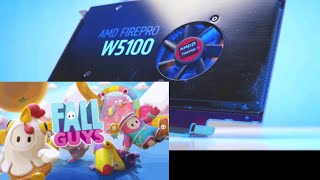 AMD FIREPRO W5100 FALL GUYS TEST IN HINDI