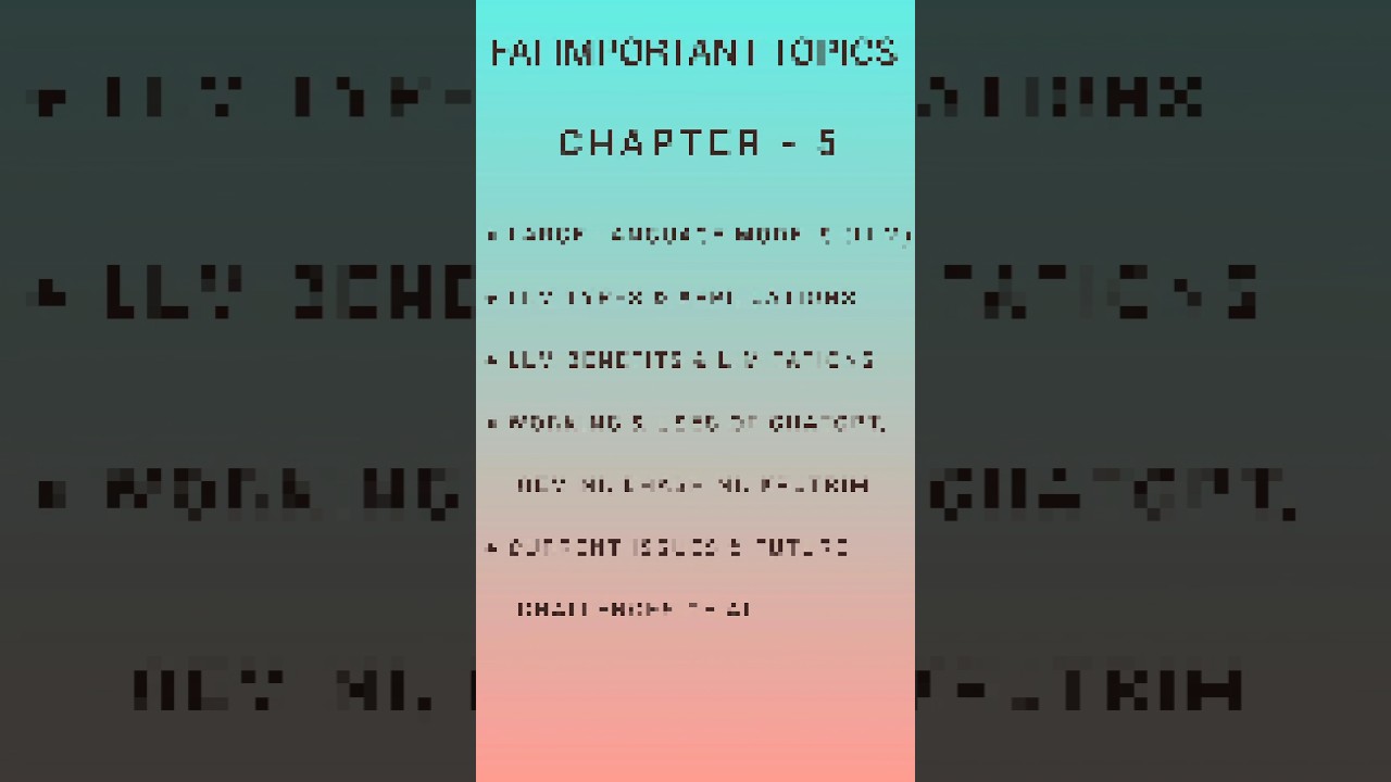 FAI CH-5 || MOST ASKED QUES || MOST IMP TOPICS || FAQ 